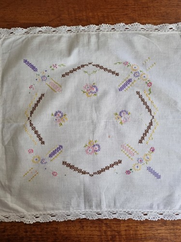 Vintage hand embroidered - vintage,
