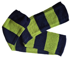 Long Hand Knitted Wool Scarf