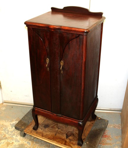 Antique mahogany sheet music - antique,