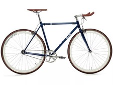 Quella Varsity Oxford Single Speed 700C Wheel Fixie Bike Blue - X-Large 61cm A