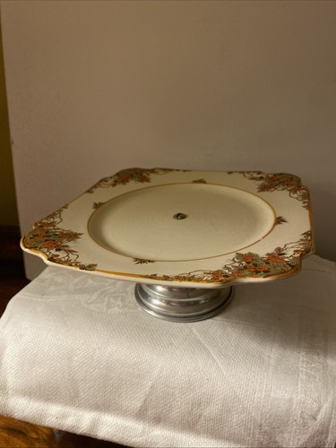 Vintage cake stand - cake, metal