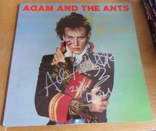 Adam Ant The Ants Signed Vinyl