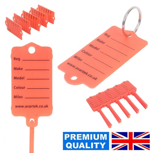 Car keyrings with plastic - car, tags