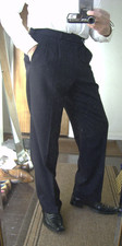 Vintage W 32 L31 Twin Pleats