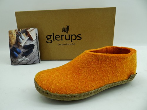 Glerups slippers orange - , wool