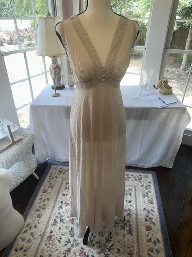 Vintage 1960s ivory maxi - vintage,