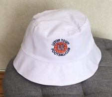 Luton Town Bucket Hat In White