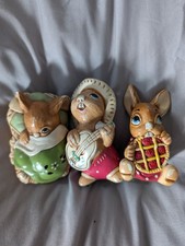 Pendelphin Vintage Rabbit Figurines Pack of 3