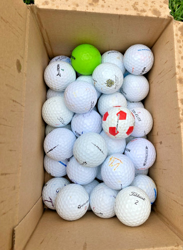 Mixed golf balls a - balls,