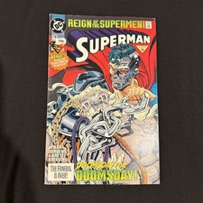 DC Reign Of The Supermen - Superman: Doomsday For Doomsday 1993 Issue #78 
