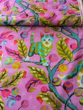 Tula Pink Quilting Cotton Fabric Tabby Road Club Kitty