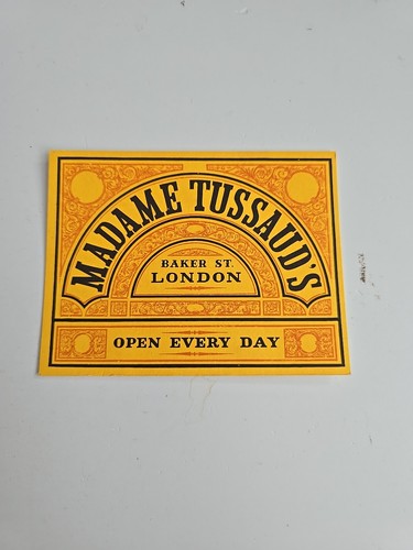 Vintage madame tussauds - vintage,