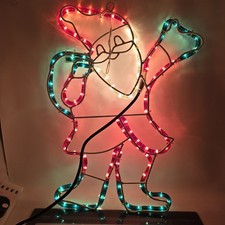 Christmas santa rope light