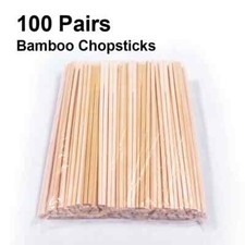 50/100Pairs Disposable Bamboo