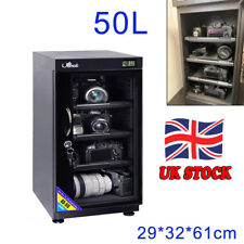 50L Digital Dehumidify Dry Cabinet Box for Lens Camera Equipment Storage UKSTOCK