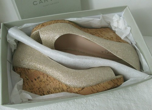 Bnwb carvela gold - gold, glitter