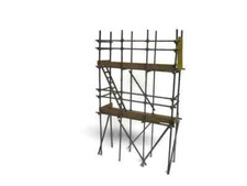 SCAFFOLDING LASER CUT KIT FOR OO GAUGE 1:76 MODEL RAILWAY - LX419-OO