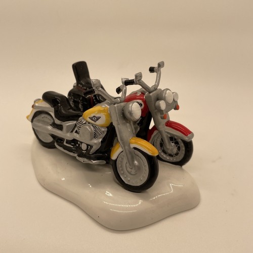 Dept snow village harley - 56,