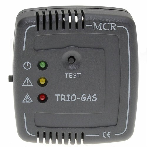 Trio gas alarm - gas, black