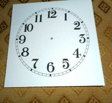 clock dial face paper card 4