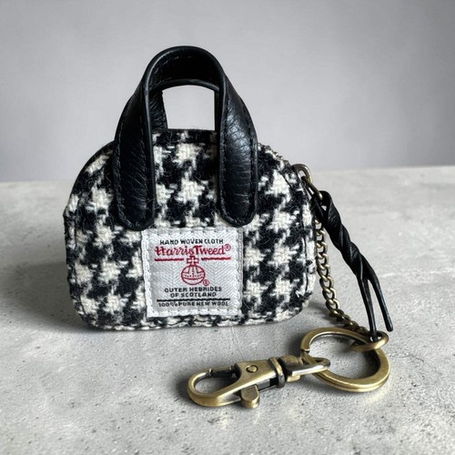 Harris tweed leather handbag - harris,