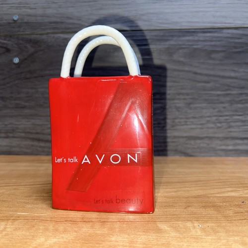 Red ceramic avon - red,