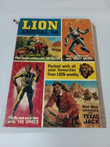 Lion annual 1968 fleetway - lion,
