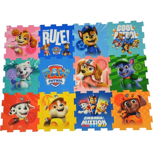 Paw patrol foam play mats - mats, (12