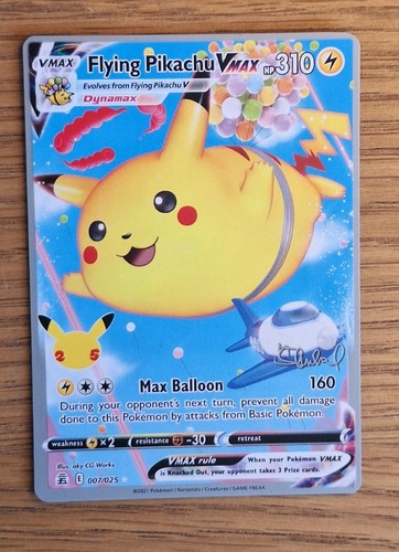 Flying pikachu vmax 007 025 - pikachu, 007/025
