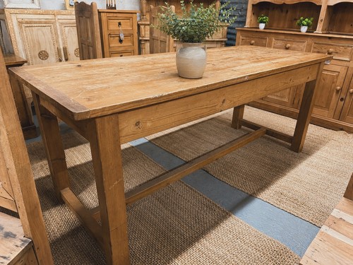 Vintage pine refectory - vintage,