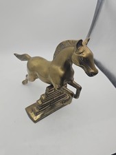 1936 Berlin Olympics Bronze Horse Statue  Kurt Hasse Gold Medal Show Jumping.