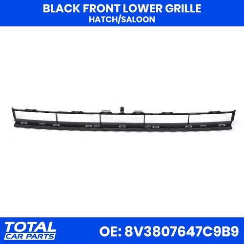 Front lower grille black low - lower,