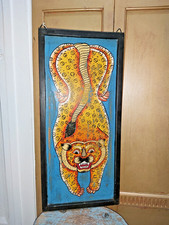 HAND PAINTED INDIAN TIGER