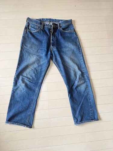 Sugar cane straight denim - denim, 34
