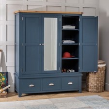 Westbury Blue Triple 3 Door