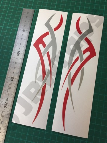 Tribal flames decals - flames,