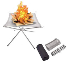 Camp fire pit large folding - pit,,