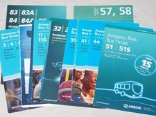 LOT OF 14 x ARRIVA WALES BUS