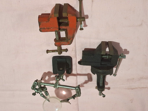 Small clamp table vices - 2,