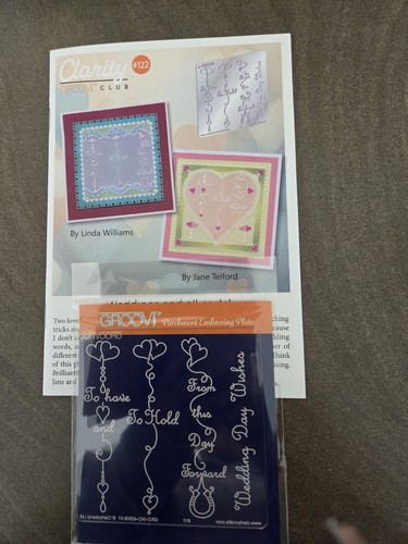Clarity stamps groovi - clarity,