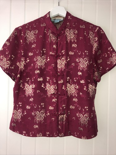 Vintage monsoon silk top - vintage,