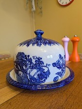 Antique Victorian Blue & White