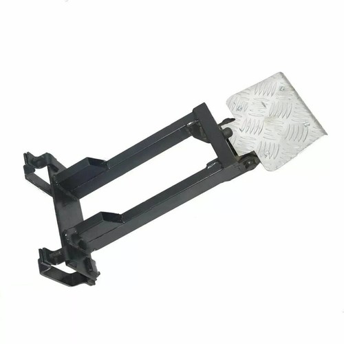 Foot front side assembly - side, steel