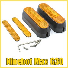 Side Wheel Cover Set & Reflectors for  Ninebot Max G30 Electric Scooter