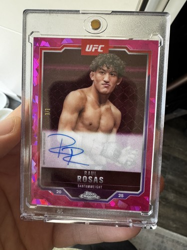 Topps ufc sapphire 2025 - ufc, raul