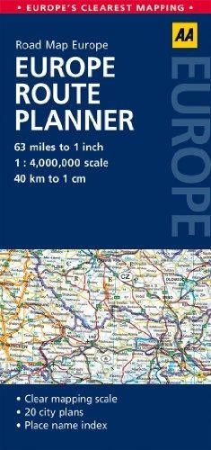 Europe route planner road - route, planner: