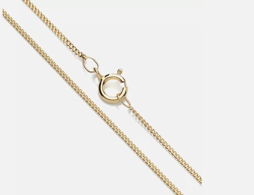 Gold curb chain - ct, 20