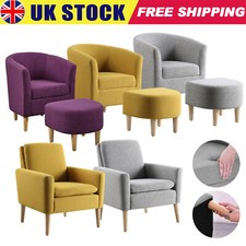Modern Tub Sofa Couch Fabric