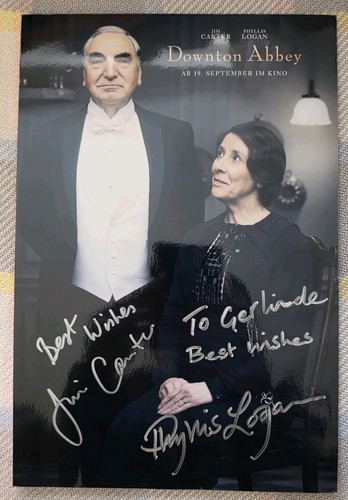 Hand signed downton abbey - abbey, 2019