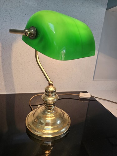 Vintage lamp bankers - vintage,